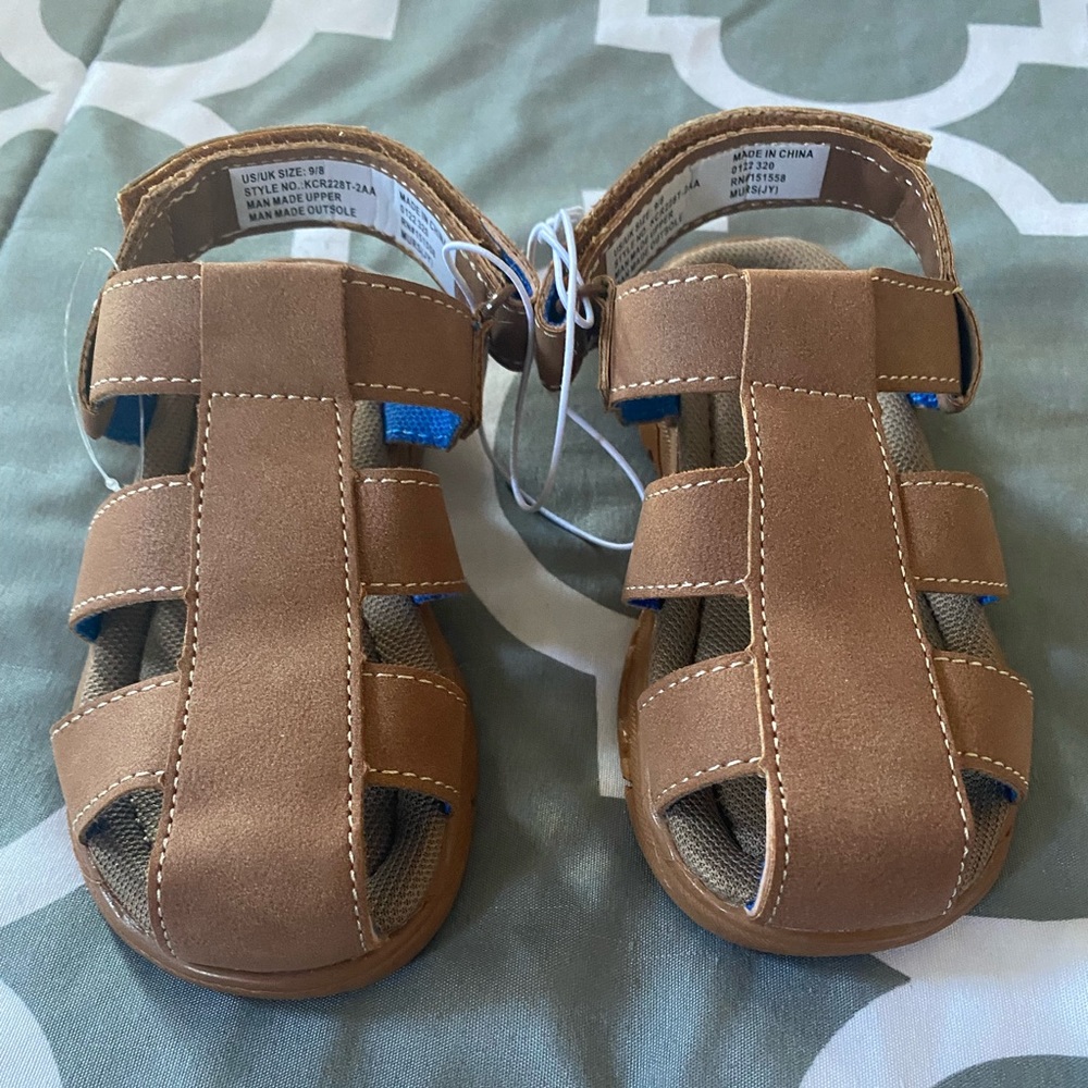 Kenneth Cole Toddler Sandals Sz 9C NWOT